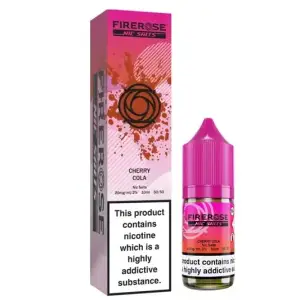 Cherry Cola Nic Salt E-Liquid by Firerose 5000 Salts 10ml